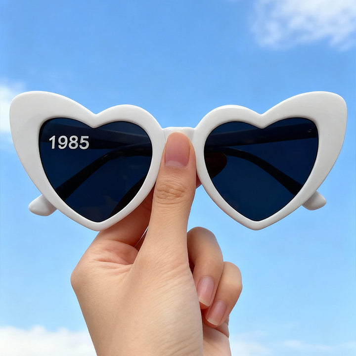 Stylische Herzrahmen-Sonnenbrille Karnz