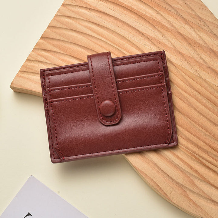 Premium Leder Kartenhalter
