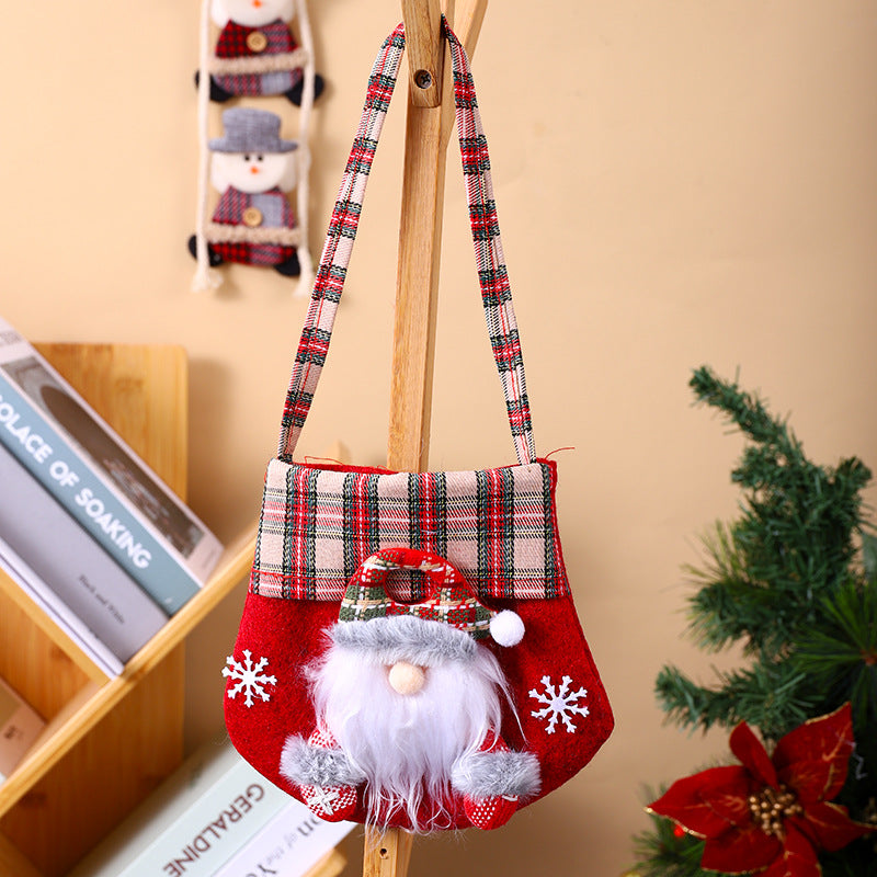 Verspielte Weihnachtsumhängetasche Karnz