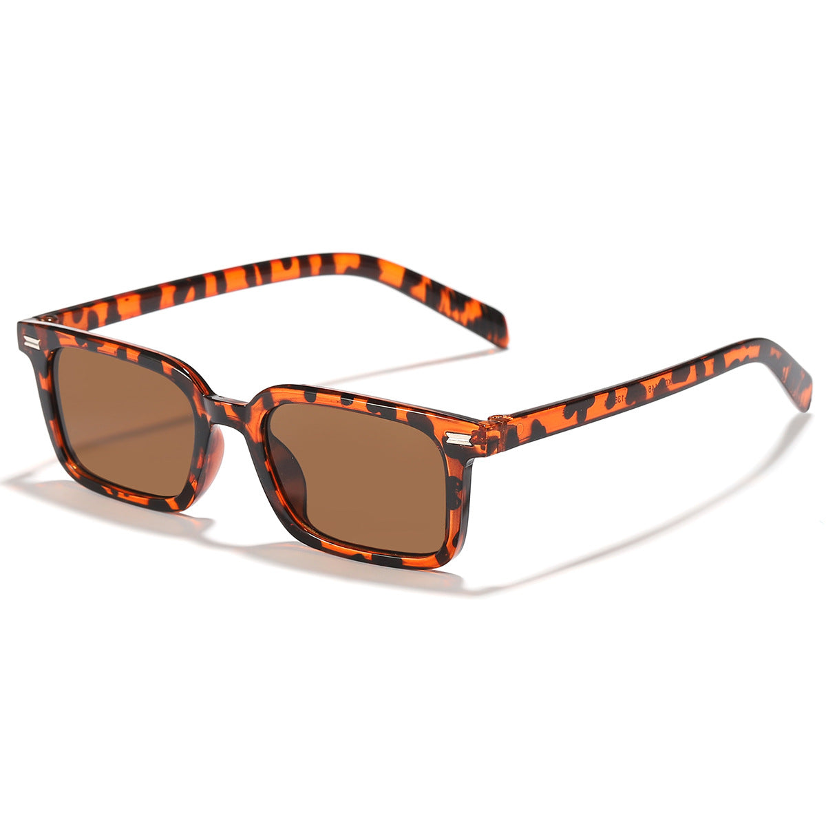 Damen elegante Sonnenbrille mit transparentem Rahmen Karnz