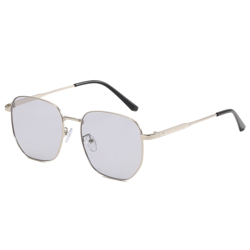 Damen Modische Brille im modernen Schild-Design Karnz
