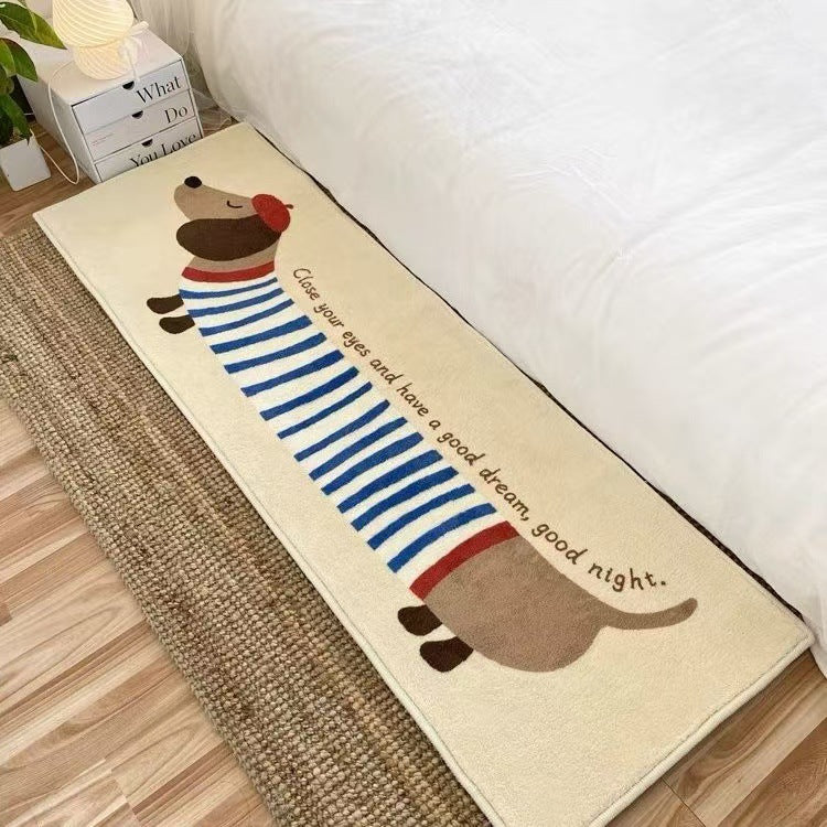 Verspielt Hund-Themen Area Rug