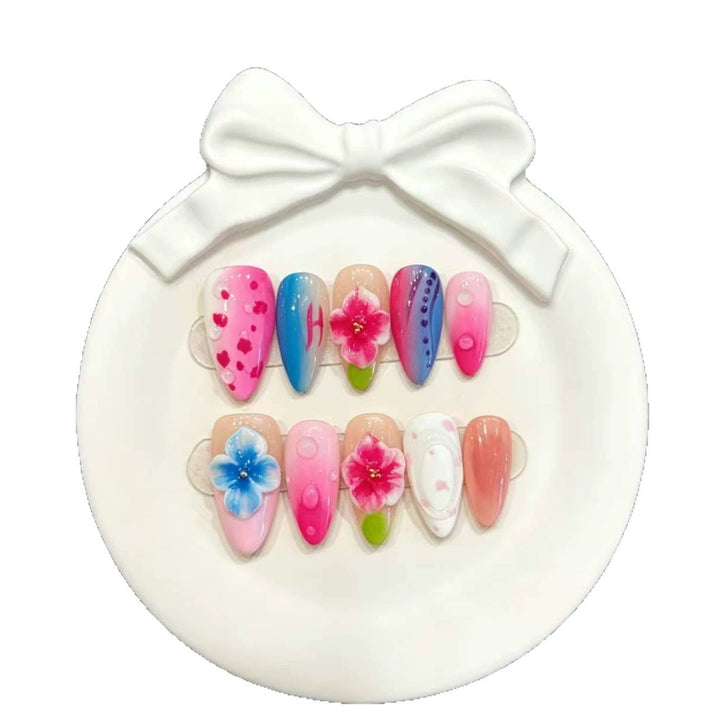 Floral Art Press-On Nagel Set  1791774459