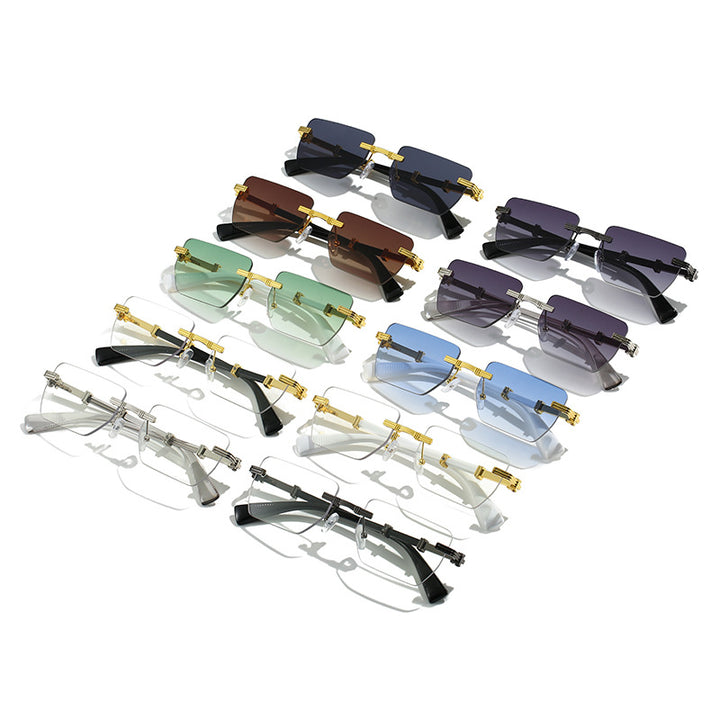 Damen Geometrische Sonnenbrille Karnz