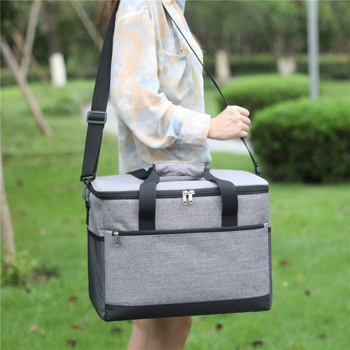 Unisex Kühltasche mit flexiblem Innenraum und Tragegriffen Karnz