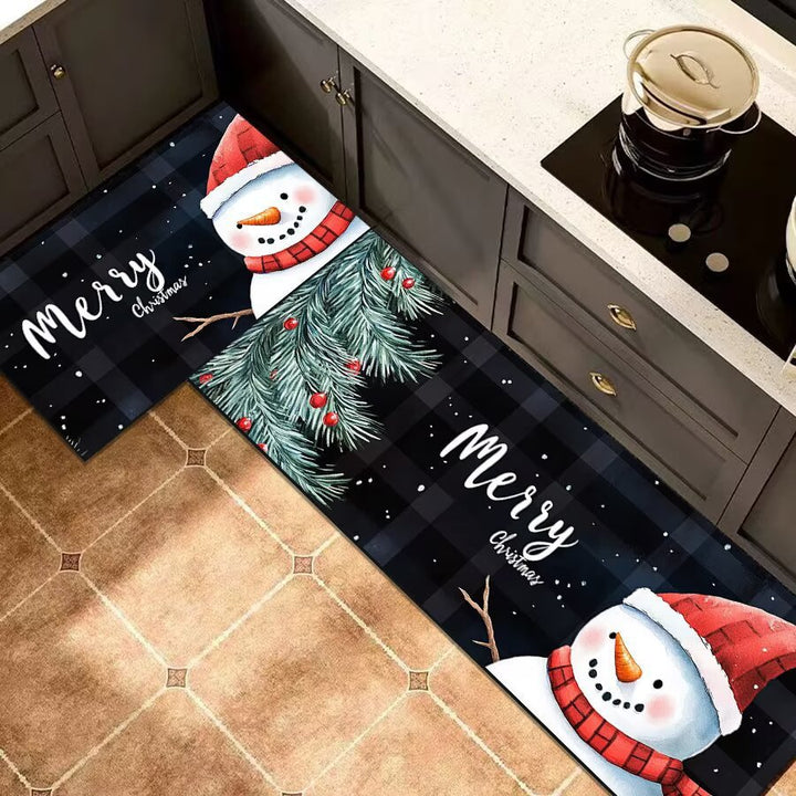 Weihnachtsmotiv Küchenläufermatte für Zuhause