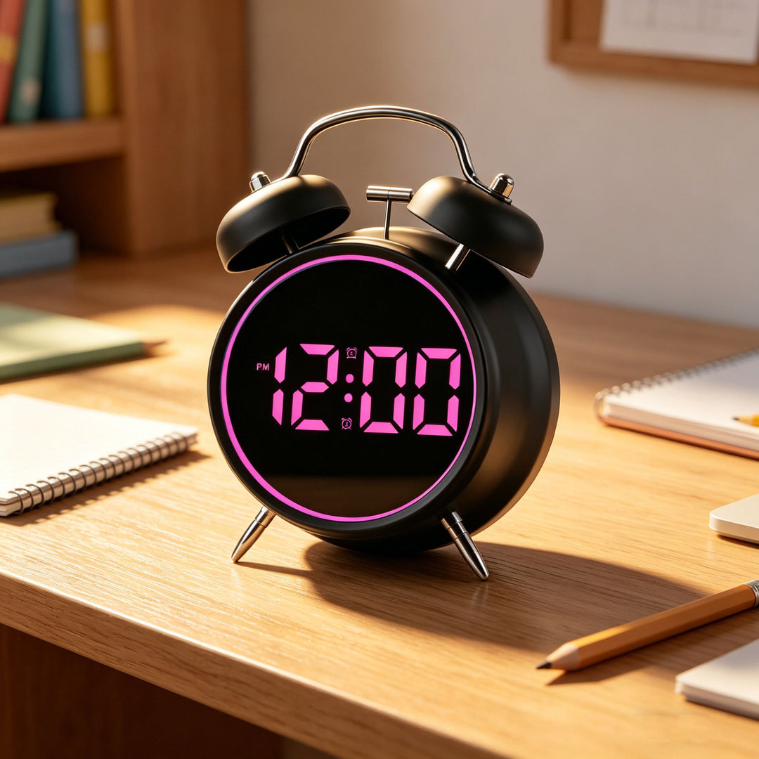 Digitaler Wecker mit Großem Led-Display und Dual-Alarmfunktion Karnz
