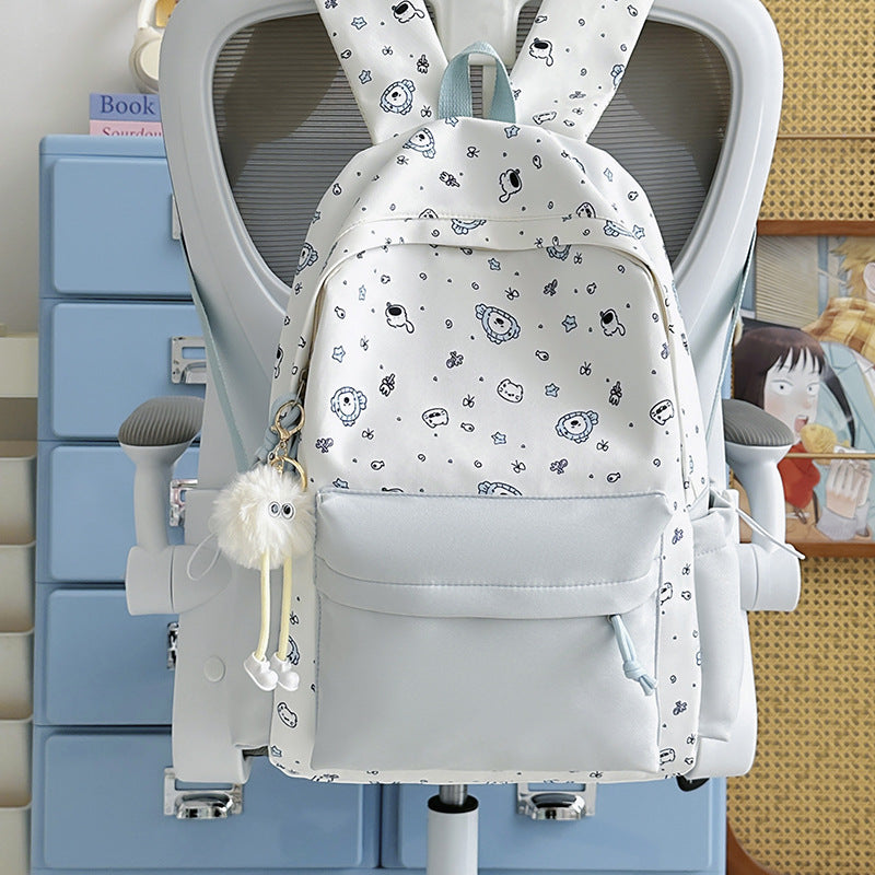 Verspielter Bunny Ohren Bedruckter Rucksack Karnz