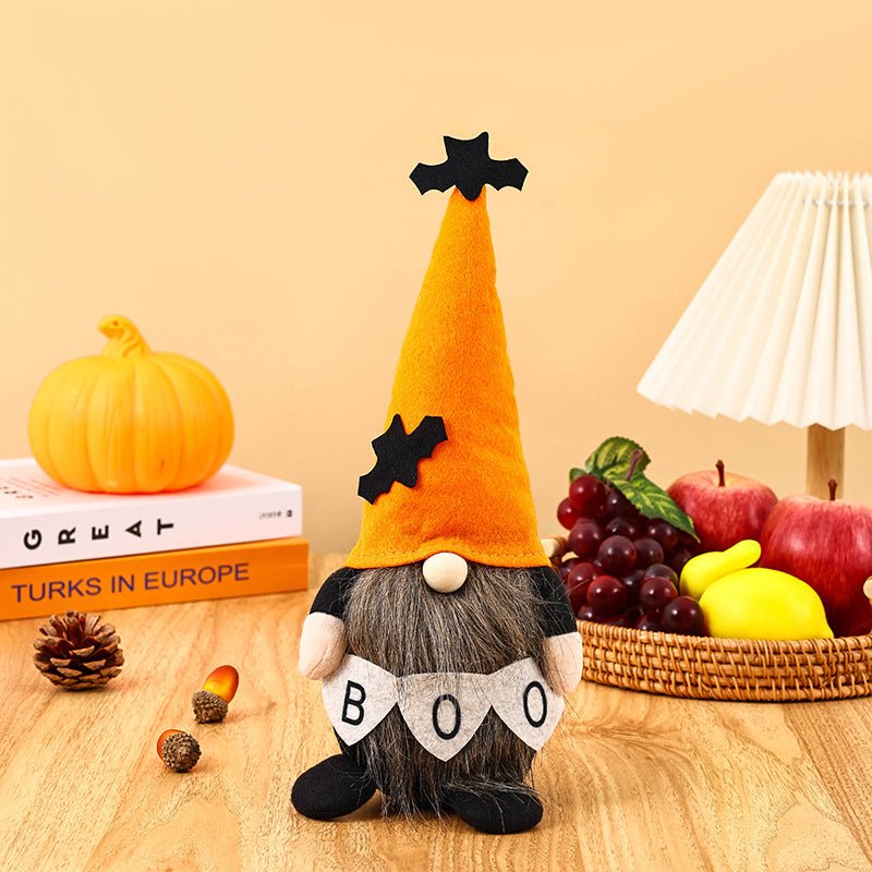 Dekorative Halloween-Gnom Figur Karnz