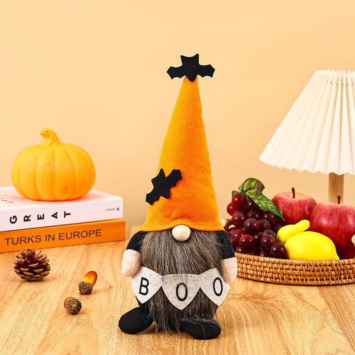Dekorative Halloween-Gnom Figur Karnz