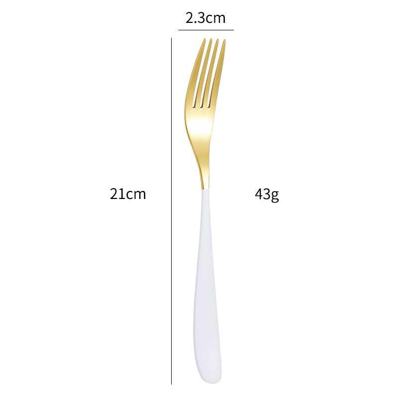 Eleganter und Hochwertiger Salatbesteck-Löffel Karnz