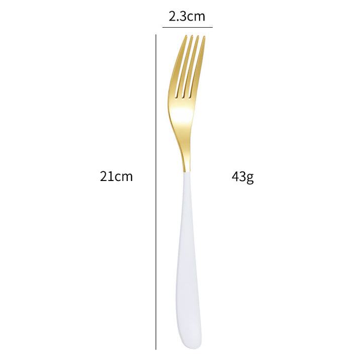 Eleganter und Hochwertiger Salatbesteck-Löffel Karnz