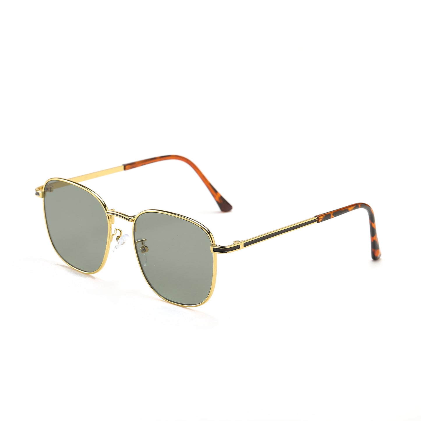 Damen modische Sonnenbrille mit hochwertigem Metallgestell Karnz