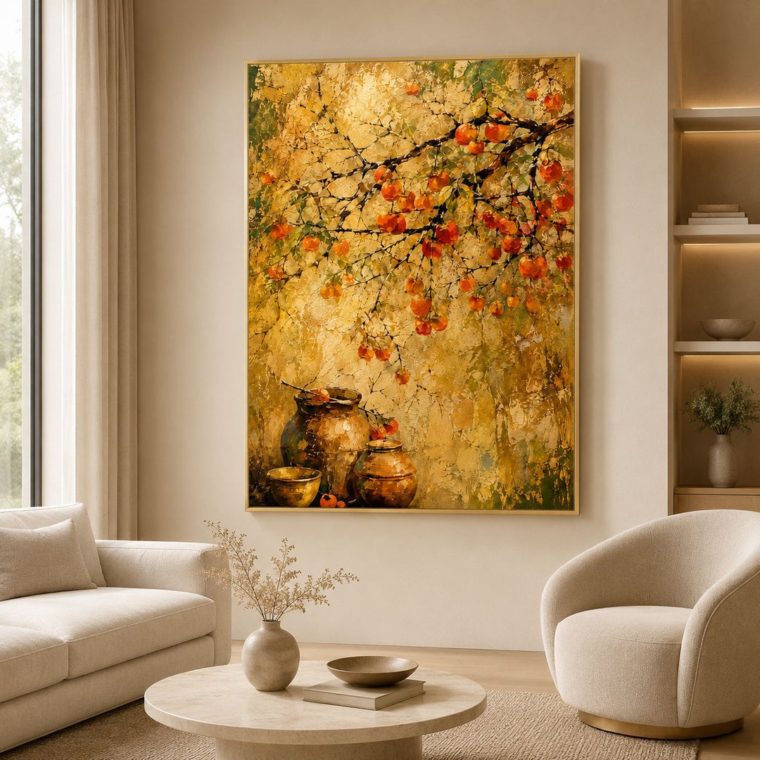 Dekorative florale Leinwandkunst