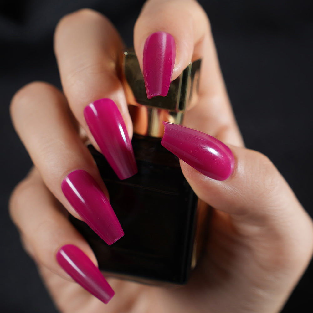 Premium Glossy Press-On Nail Set Karnz
