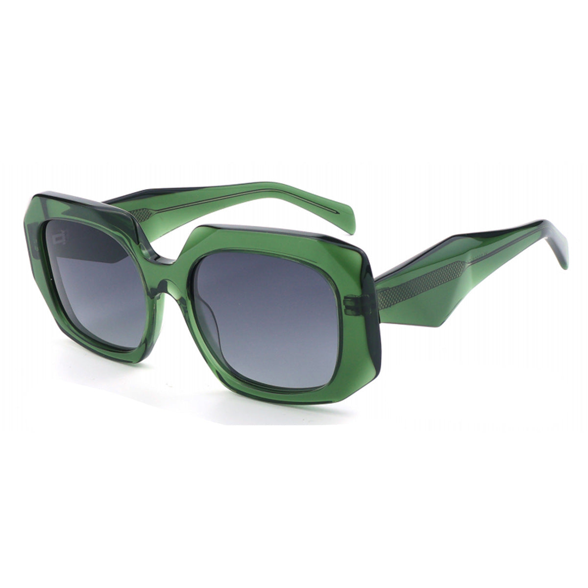 Damen oversized Sonnenbrille mit innovativem Rahmen und moderner Geometrie Karnz