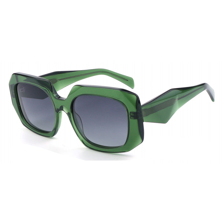 Damen oversized Sonnenbrille mit innovativem Rahmen und moderner Geometrie Karnz