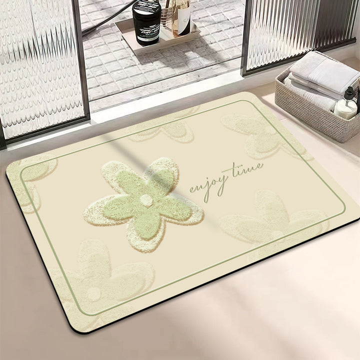 Inspirierender floraler Teppich
