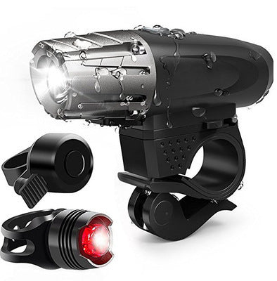 Fahrrad Vorder- und Rücklicht Set Karnz
