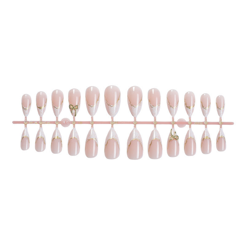 Elegante sculptierte Press-On-Nagelspitzen Karnz