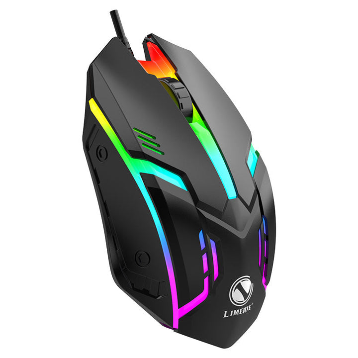 Hochleistungs-Gaming-Maus mit anpassbarer RGB-Beleuchtung Karnz