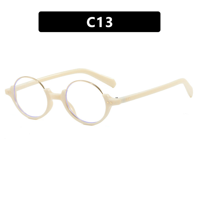 Damen runde Sonnenbrille mit elegantem Kunststoffrahmen Karnz