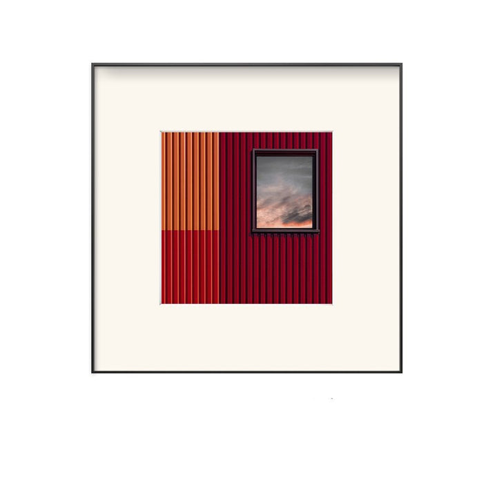 Dekorative geometrische Wandkunst