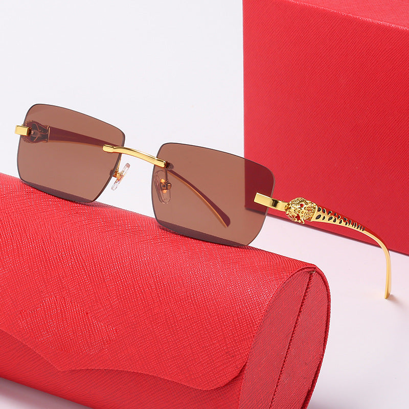 Damen Quadratische Sonnenbrille im Eleganten Stil Karnz