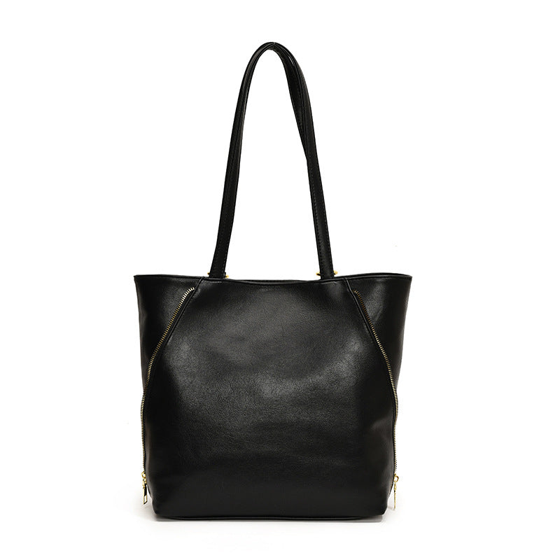 Elegante Kunstleder Einkauftasche Karnz