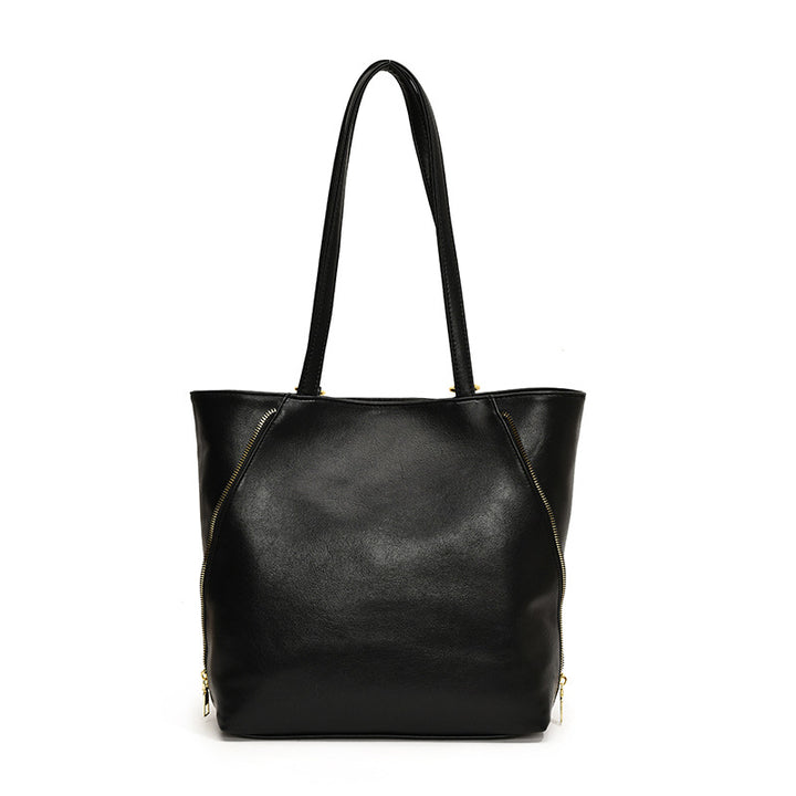 Elegante Kunstleder Einkauftasche Karnz