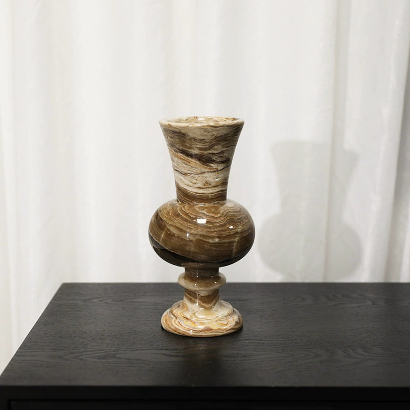 Dekorativer Marmor-Vase