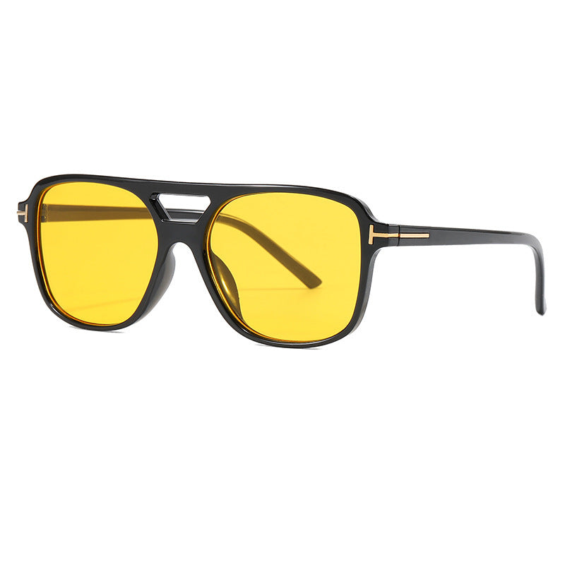 Damen markante Sonnenbrille mit herausragender Form Karnz