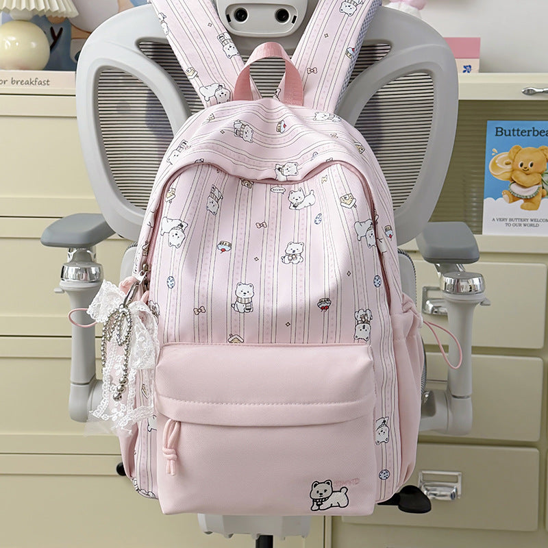 Niedlicher Illustrierter Charakterdesign Rucksack Karnz