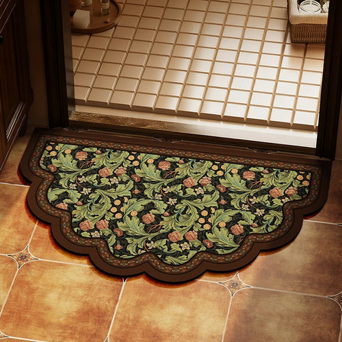 Eleganter floraler Teppich