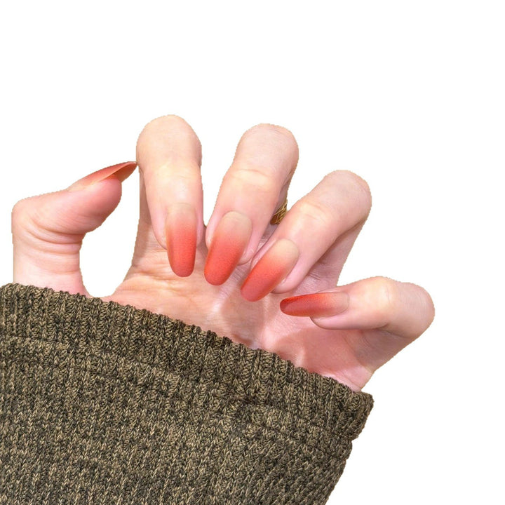 Elegante Ombre Nagelverlängerungen