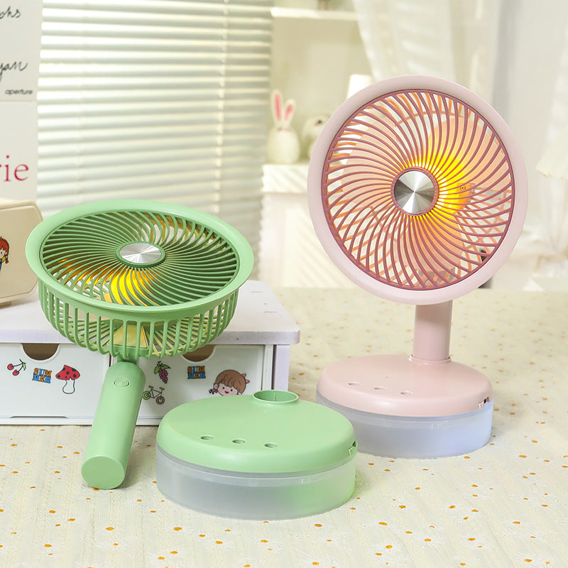 Damen Tragbarer Desktop Ventilator mit leiser Windtechnologie Karnz