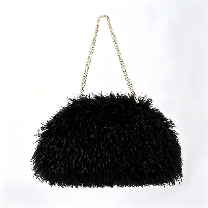 Fluffige Flauschtasche