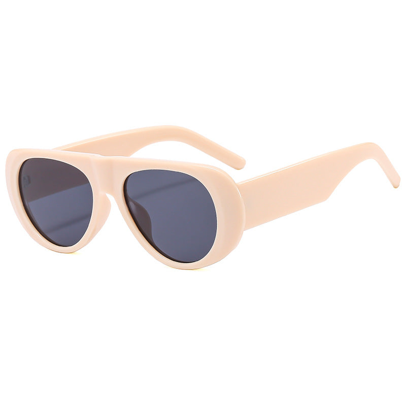 Damen außergewöhnliche Sonnenbrille im angesagten Schildpatt-Design Karnz