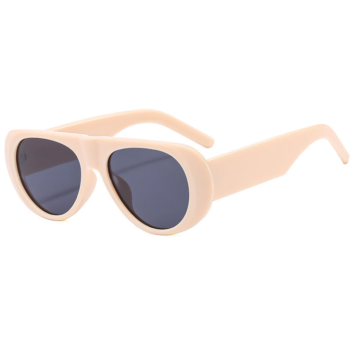 Damen außergewöhnliche Sonnenbrille im angesagten Schildpatt-Design Karnz