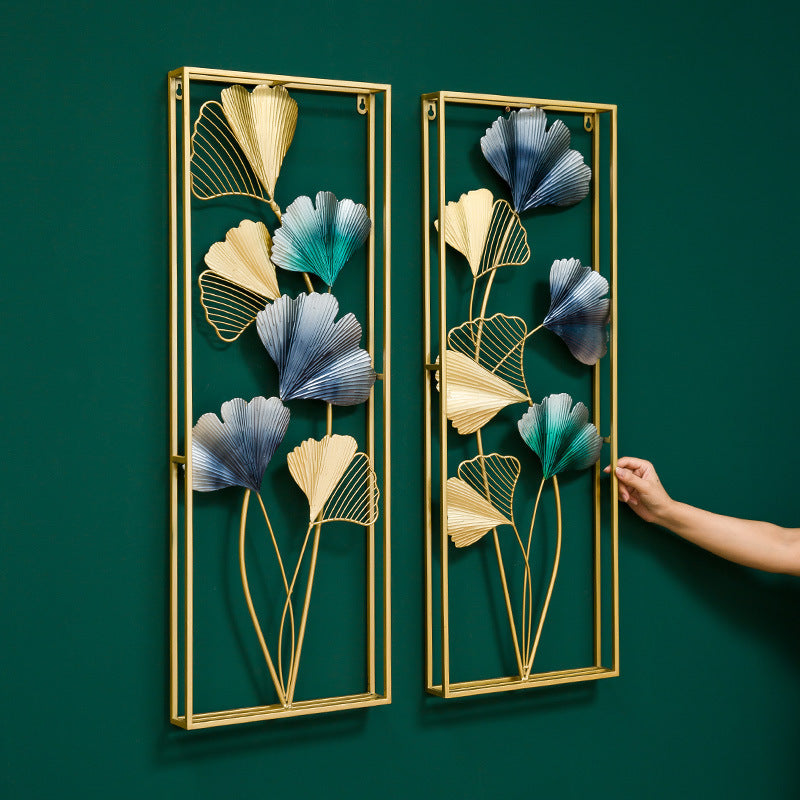 Dekorative Wandkunst-Panel mit floralem Design Karnz