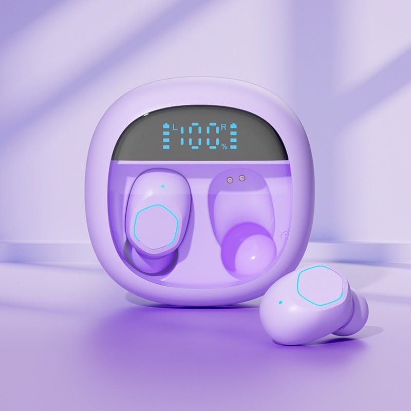 Kabellose In-Ear Kopfhörer mit Intelligenter Batterieanzeige und Ergonomischem Design Karnz