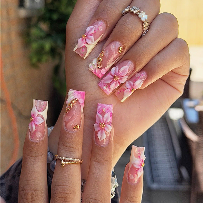 Floral Art Press-On Nagelspitzen Karnz