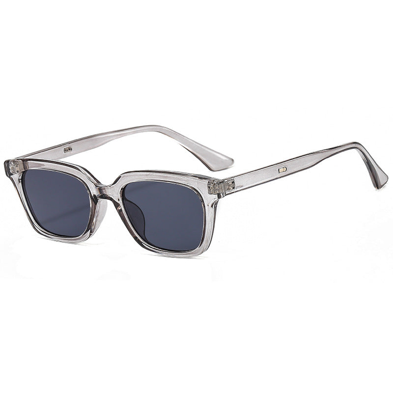 Damen trendige Sonnenbrille mit breitem, eckigem Rahmen Karnz