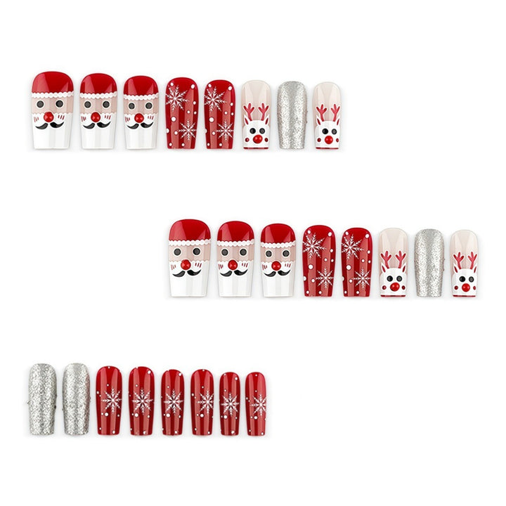 Künstliche Weihnachtskunstnägel Karnz 1787298982