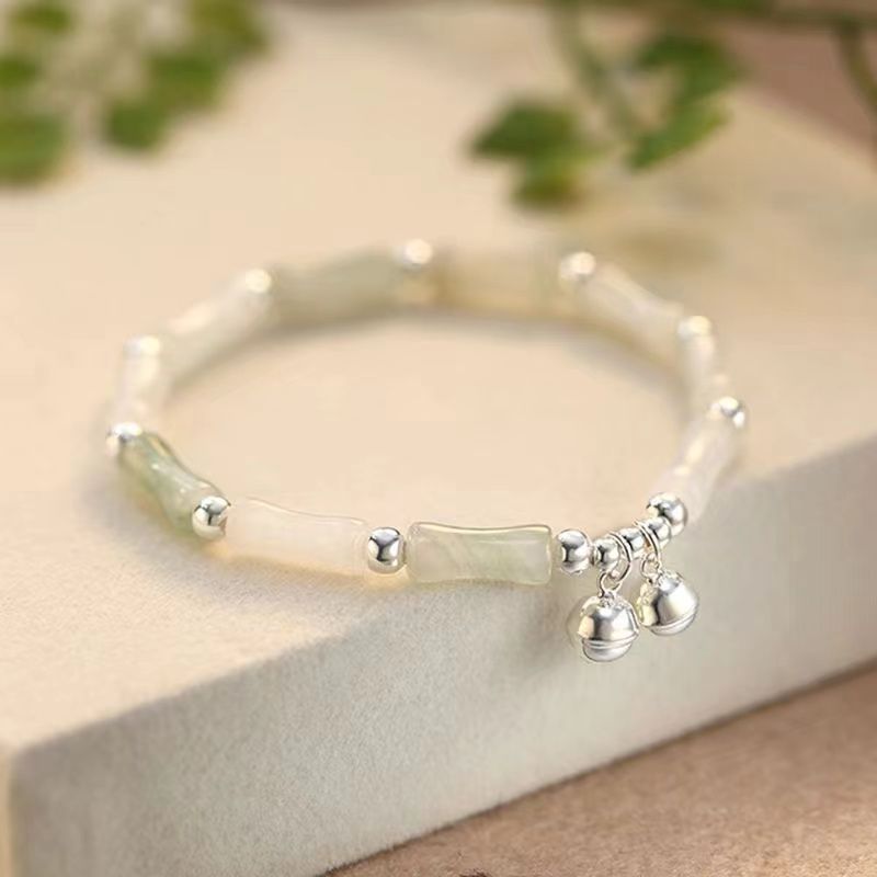 Elegante Silber- und Edelsteinarmband Karnz