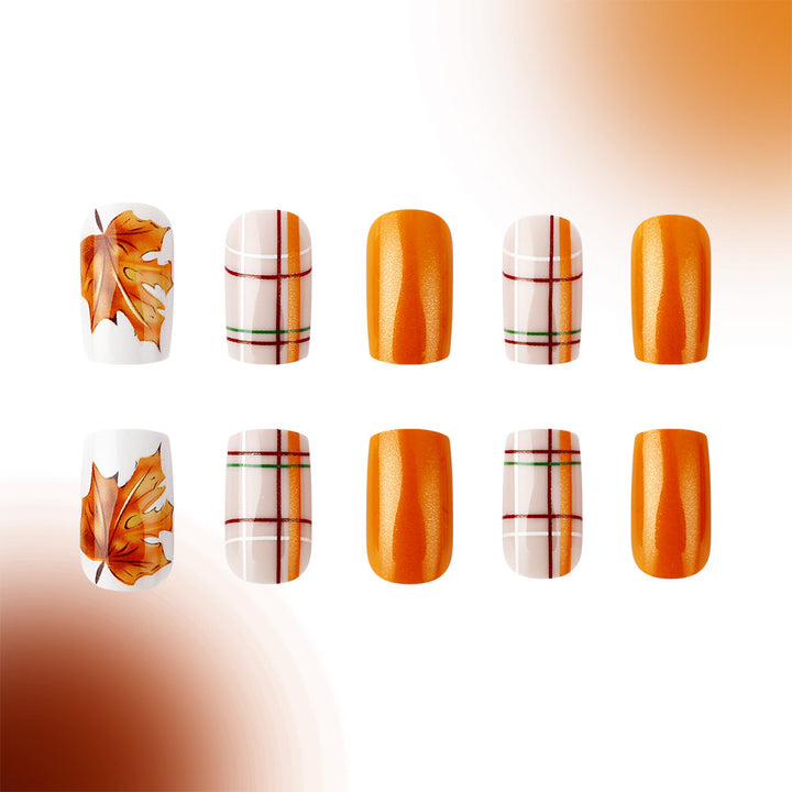 Herbst-inspiriertes Nagelkunstset Karnz