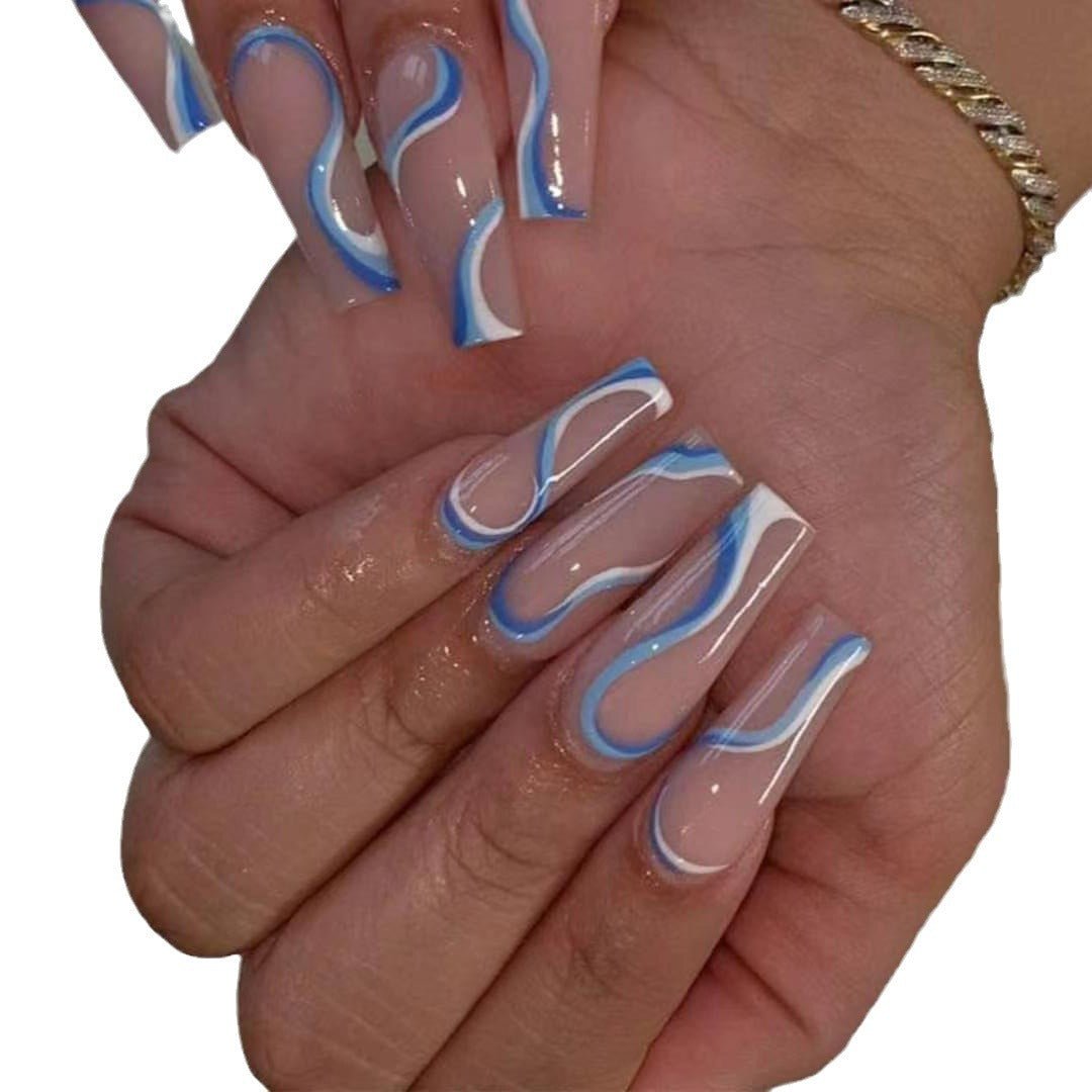 Künstlerische Gel-Nageldesigns