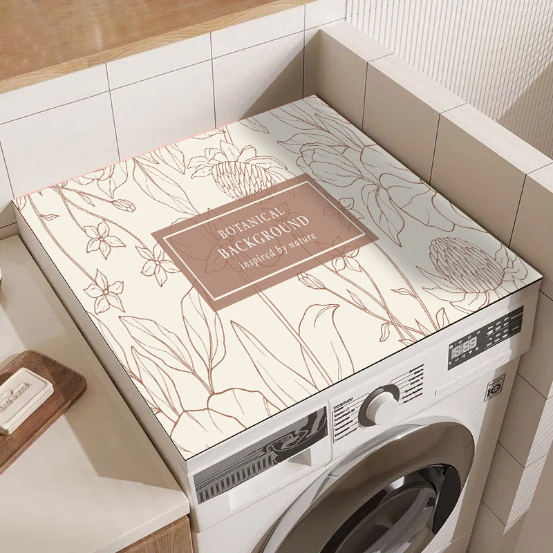 Vintage Floral Decorative Laundry Mat Karnz