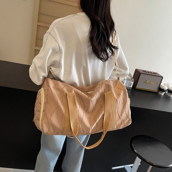 Elegante bestickte Sport-Duffel-Tasche Karnz