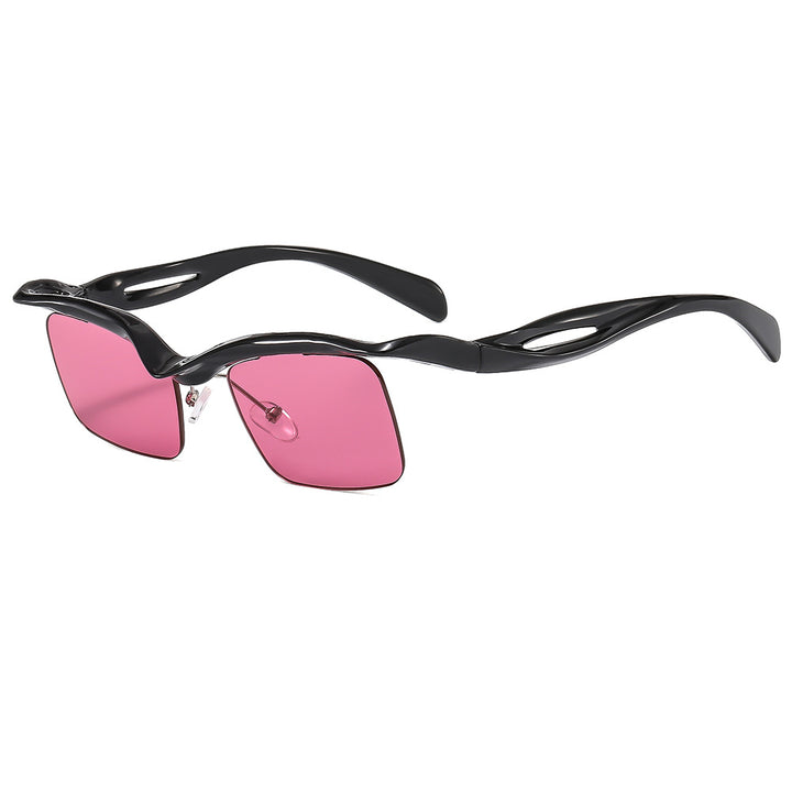 Alltags moderne quadratische Rahmen Sonnenbrille
